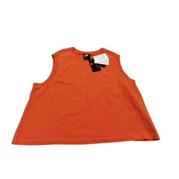 Nike Tops - Nike Women's Sportswear Washed Retro Tank Top Orange Black CZ9852-858 NWT 2X